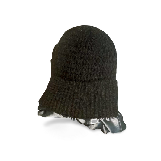 Triple layered Satin Lined Beanie